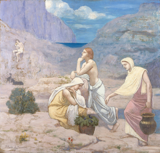 The Shepherd's Song, 1891 (oil on canvas)