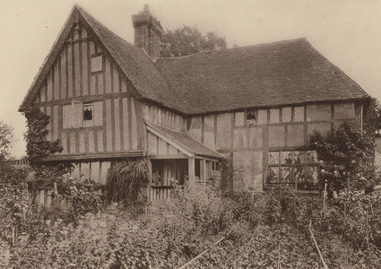 Horseshoe House, Beckley, Sussex (b/w photo)