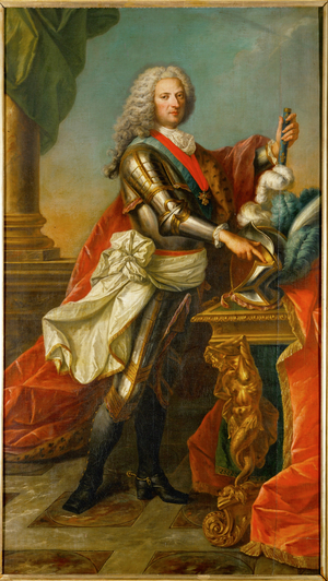 Philippe d'Orleans, Regent duringthe minority of Louis XV, great-grandson of Louis XIV … (oil on canvas)