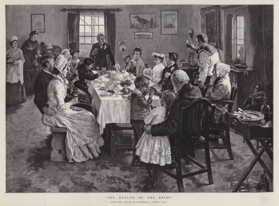 The Health of the Bride (litho)