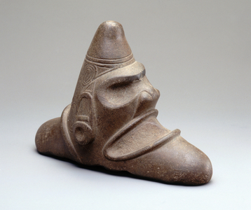 Three-pointer Zemi (stone)