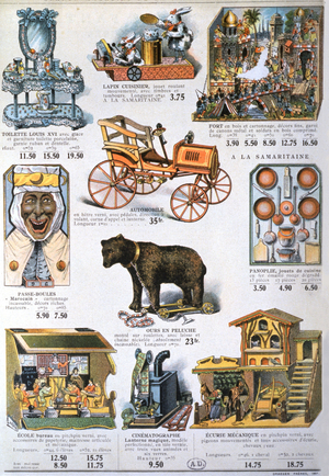 Catalogue of toys from "La Samaritaine", 1909 (print)