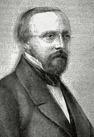 Portrait of Rudolf Virchow (engraving)