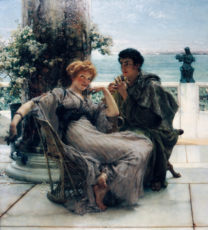 Courtship (The Proposal), 1892 (oil on canvas)