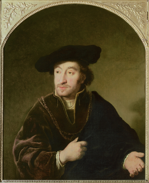 Portrait of a Gentleman (oil on canvas) 