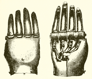 The Steel Hand of Carslogie (engraving)