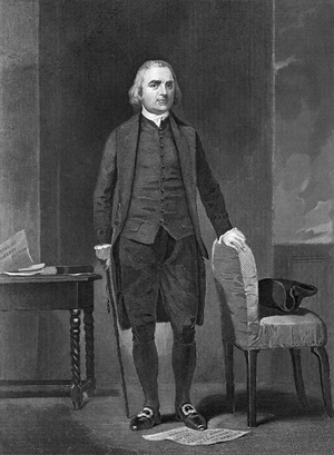 Portrait Of Sam Adams, United States, 1862 (b/w photo)