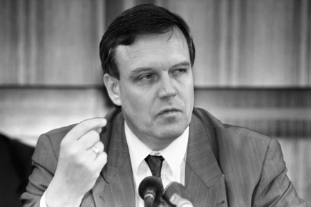 Minister of Defence Volker Rühe (Germany CDU)..., 1993 (photo)