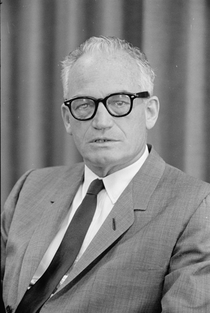 Barry Morris Goldwater, 1962 (b/w photo)