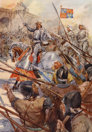 William Shakespeare’s play: Henry V (colour litho)