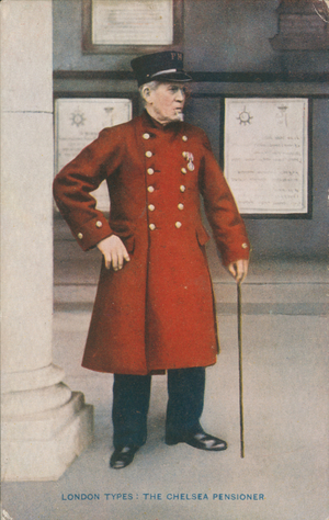 London Types, The Chelsea Pensioner (photo)