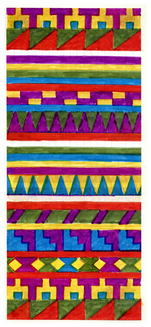 Textile designs, 1958-62