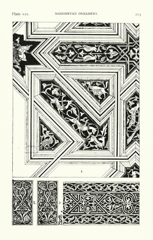 Mahometan ornament (litho)