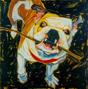 Rambog, 2001 (oil on canvas)