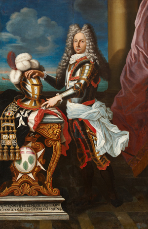 Joseph de Limerie des Choisy, 1729 (oil on canvas) 