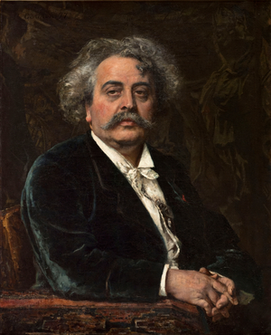 Portrait of Carrier-Belleuse, 1877 (oil on canvas)