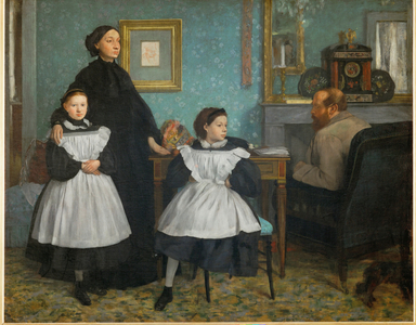 The Bellelli famil (oil on canvas)