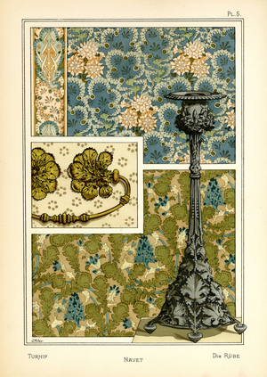 The Turnip (colour litho)