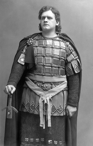 Emil Schipper, Austrian baritone as Wolfram in Tannhauser