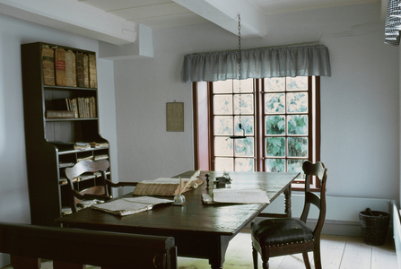 Room, House of poet Hebbel, Wesselburen, Germany, Germany (photo)