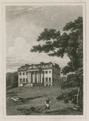 Claremont House, Esher, Surrey (engraving)