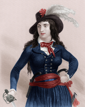 Anne Joseph Mericourt dite Theroigne de Mericourt (1762-1817) mistress of the Marquis de Persan