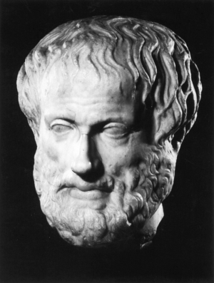 Aristotle (b/w photo)