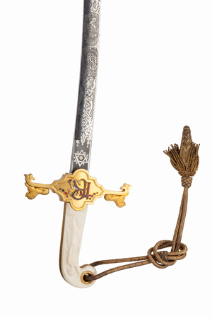 Presentation sword presented to Field Marshal Lord Roberts by the inhabitants of Portsmouth, 1901 (metal)