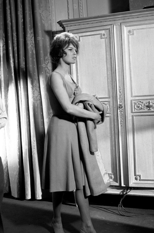 Brigitte Bardot, 1958 (b/w photo)