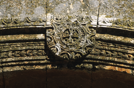 Byzantine art : Decoration - Qalb Loze, Qalb Lawzah, Syria