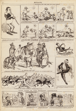 Page from Scraps, Vol IV, No 171 (engraving)