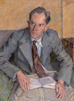 Rowland Hughes (1903-1949), c.1947 (oil on canvas)