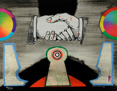 The Greeting, 1967 (collage)