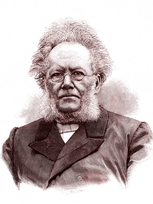 Henrik Ibsen, 1897 (engraving)