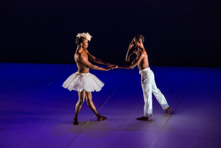 Two African male dancers