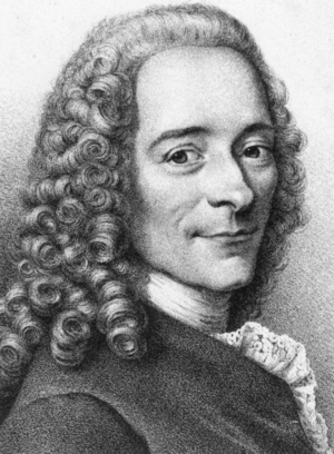 Voltaire (b/w photo)