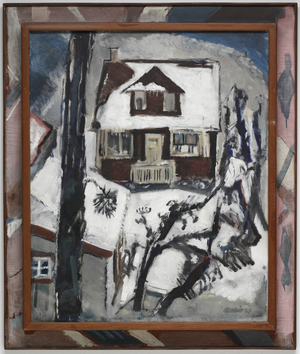 From My Window, Cliffside, New Jersey, 1929 (oil on canvas)