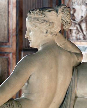 Pauline Borghese married in 1803 Prince Camillo Borghese … (marble)
