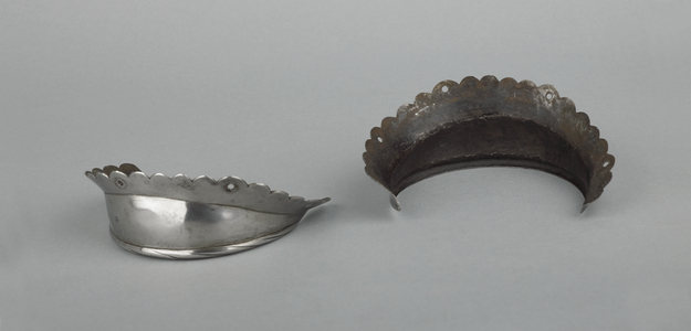 Component of Equestrian Armour, German, partially Landshut, c.1485 (iron, steel, leather, felt, canvas, wood & copper alloy)