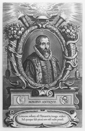 Portrait of Justus Lipsius (engraving) 