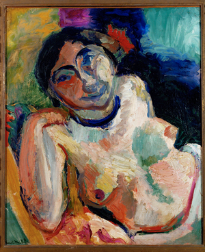 La Gitane (oil on canvas)