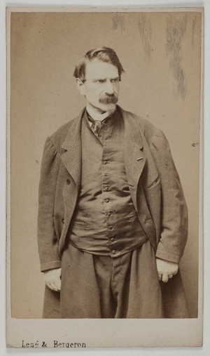 Portrait of François Delsarte, c.1870-90 (albumen print)
