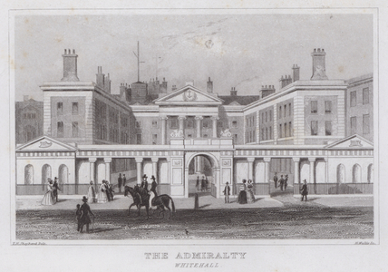 The Admiralty, Whitehall (engraving)