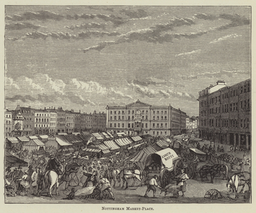 Nottingham Market-Place (engraving)