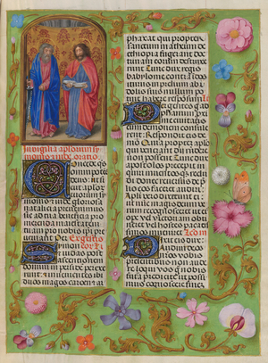 Sanctorale. St Simon and St Jude.