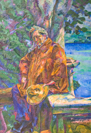 Portrait of Ferruccio Busoni, 1916 (oil on canvas)