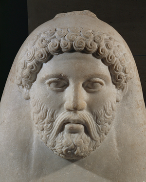 Anthropoid sarcophagus …