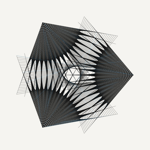Frozen Trajectories 017,2026 (algorithmic art )