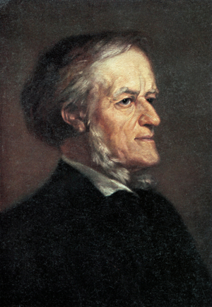 Richard Wagner portrait Painting