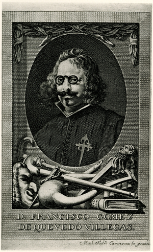Francisco Gomez de Quevedo y Villegas, 1884-90 (phototype)